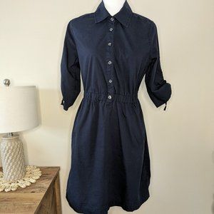 Converse One Star Sport Midi Dress Navy Blue size M